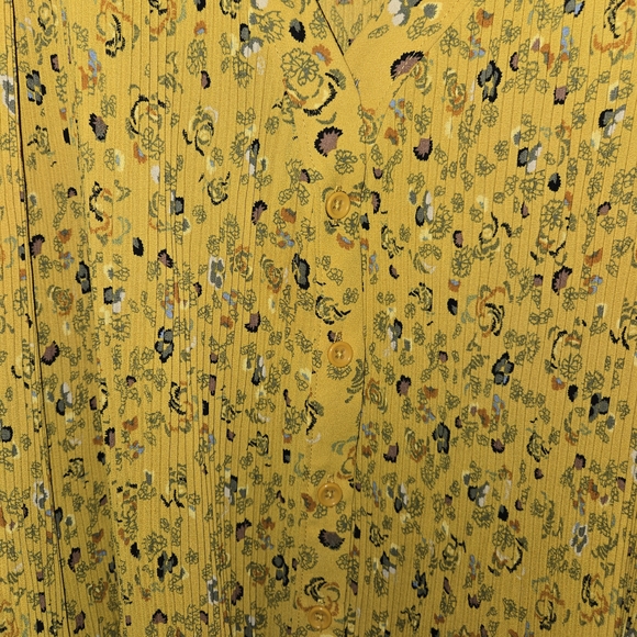 Floral Yellow Blouse - Picture 2 of 5